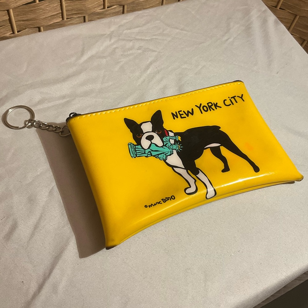 Mark Tetro Boston Terrier NYC Keychain Pouch - Picture 5 of 8